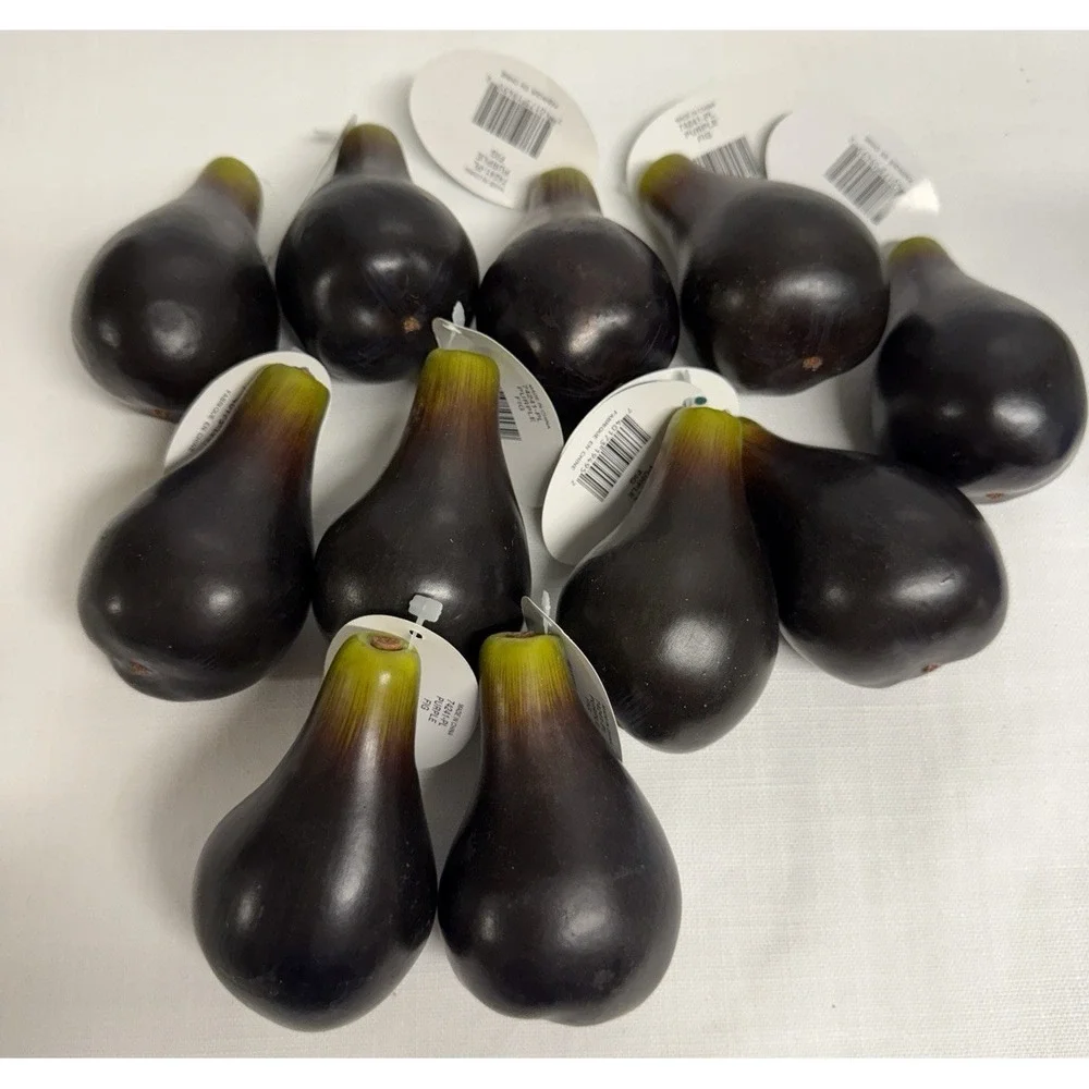 Winward Produce Fig Faux Fruit Realistic Simulation Prop‎ Decor New